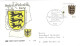 Germany:FDC, Baden-Würtemberg Coat Of Arm, 1992 - 1991-2000