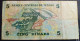 Banconota 5 Dinari 1993 Tunisia - Tunisia