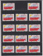 1989 Netherlands Nederland ATM Klüssendorf Set Of 14 In Presentation Pack ~ Nederland Niederlande - Timbres De Distributeurs [ATM]