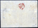 Cover 1860, Trinacria, Circolare (senza Alette) Da Napoli Il 27.11 Per Sant' Agata Affrancata Con ½ T. Azzurro Vivo, Fir - Neapel