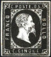 * 1851, 5 C. Nero Intenso, Nuovo Con Gomma Originale, Cert. Sorani, Sass. 1c / 36000,- Michel 1 - Sardinia
