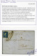 Cover MILAZZO, Ovale C.f. Su Lettera Completa Del Testo Del 24.2.1859 Per Patti, Affrancata Con 2 Grana Azzurro Oltremar - Sicile