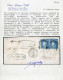 Cover VALLELUNGA S.f. In Azzurro E ASSICURATA In Nero, Timbri Ovali Su Lettera Completa Del Testo Del 24.4.1960 Per Pale - Sizilien