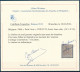 [** SUP] N° 25, 5c Brun, Excellente Dentelure. Fraîcheur Postale - Certificat Photo - Cote: 1650€ - 1866-1867 Coat Of Arms