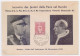 Supporters Of World Peace, Visit Of S S Pius XII To His Majesty The King Emperor Vittorio Emanuele III, Rome 1939 Card - Cartas & Documentos