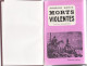 Morts Violentes De Ambrose BIERCE (Envoi Du Traducteur Avec Signature) Relié Voir Scans - Azione