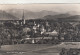 D5889) BAD HALL - OÖ - Häuser U. Kirche Gegen Berge 1957 - Bad Hall