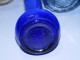 Delcampe - -LOT De 7 PETITS VASES VERRE 6 De Couleur Bleue & 1 Incolore Jus De Grenier     E - Vases