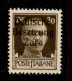 Occupazioni II Guerra Mondiale - Occupazione Tedesca - Zara - 1943 - 30 Cent (6 - IV Tipo) - D In Grassetto (pos. 29) -  - Other & Unclassified