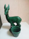 Statuette Biche Verte St -clement Hauteur 24 Cm - Saint Clément (FRA)