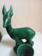 Delcampe - Statuette Biche Verte St -clement Hauteur 24 Cm - Saint Clément (FRA)