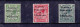 Irlande - Yvert 1, 2 Et 7 * - Avec Surcharge Recto Verso - - Unused Stamps