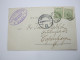 1905 , PERFIN ,  GDB , Carte Postale De  GAND    A Danmark - 1863-09