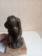 Delcampe - Reproduction Bronze Statue Le Baiser De Rodin Hauteur 13 Cm X 7 Cm - Bronzes