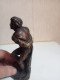 Sculpture Figurine En Bronze Hauteur 14,5 Cm - Bronzes