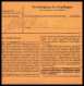 Luxemburg 1943: Paketkarte  | Besatzung, Absenderpostamt, Beutelstück | Luxemburg;Luxembourg, Differdingen;Differdange - 1940-1944 German Occupation