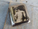 Delcampe - Ancien Etui à Cigarettes Laiton Chromé Photographie Érotique Glacoïde Ca1920 / Curiosa Photography 01 - Zigarettenetuis (leer)