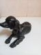 Delcampe - Statuette Chien Ancien En Fonte De Fer Hauteur 9 Cm X 16 Cm - Metal