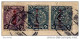 CHINA FRANCE 1913 Shundefu / Xingtai Railways Pekin Hankow Siberia Waterlow Shanghai Optd Dragon Stamps ROC 順 - Brieven En Documenten