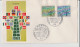 1962 N.1 BUSTA EUROPA CEPT PREMIER JOUR D'EMISSION FIRST DAY COVER ERSTTAGSBRIEF 1°GIORNO EMIS. DEUTSCHE BUNDESPOST - 1962