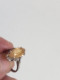 Bague Ancienne Citrine Diamètre Intérieur 18 Mm - Rings