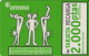 ESPAÑA. AMRR-009D. Man Looking People Walking On His Hands (With Logo). 2000 PTAS. 31-01-2002. (239P) - Amena - Retevision