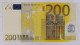 200 EURO BANKNOTE+2002 PREFIX X+GUVERNER SIGNATURE JEAN CLAUDE TRICHET+RARE+UNC - 200 Euro