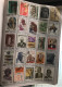 Delcampe - 985+ India Early To Mostly Used Collection Of All Diff. Stamps1988 Mounted In Approval Book Including States Variety See - Collections, Lots & Series