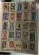 Delcampe - 985+ India Early To Mostly Used Collection Of All Diff. Stamps1988 Mounted In Approval Book Including States Variety See - Collections, Lots & Series