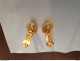 Boucles D'Oreilles ORENA PARIS, Émaillée, Forme De Feuilles, Art Déco? Earrings - Earrings