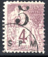 2001.CANADA,FRANCE. SAINT PIERRE&MIQUELON 1885 #4 LIGHT FAULT UPPER LEFT - Usados