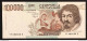 100000 Lire CARAVAGGIO 1° TIPO SERIE F 1993 Fds LOTTO 091 - 100000 Lire