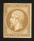 10c Empire (n°13A) Neuf *. Cote 900€. Signé SCHELLER. TB. - 1853-1860 Napoleon III