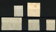 REUNION : Timbres-TAXE Lot 4 Timbres + Une Paire Obl. HELLEBOURG, ST PIERRE, ST LOUIS.....TTB. - Sonstige & Ohne Zuordnung