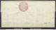 FRANCE MARQUE POSTALE NOIRE 44 X 8 MM 31 L'ISLE JOURDAIN GERS A DESTINATION DE TOULOUSE - 1701-1800: Vorläufer XVIII