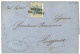 AUSTRIA : 1856 9k Canc. TRIESTE COL VAPORE On Entire Letter To RAGUSA. Superb Quality. - Sonstige & Ohne Zuordnung