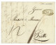 BELGRAD Via SEMLIN : 1841 SEMLIN + Tax Marking On Entire Letter From BELGRAD (SERBIA) To PEST. Verso, Disinfected Wax Se - Levante-Marken