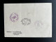 FINLAND SUOMI 1947 REGISTERED POSTCARD HELSINKI HELSINGFORS TO TOLEDO USA 02-06-1947 WITH FIRST DAY CANCEL GYMNASTICS - Covers & Documents