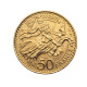 Monaco-Rainier III 50 Francs Or Essai 1950 Paris - Zonder Classificatie