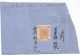 HONK KONG THREE CENTS FRAGMENT CHINA - Covers & Documents