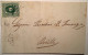 Österreich DDSG 10Kr Grün CALAFAT 1869 (Romania)entire Letter>Braila (Danube Donau Ship Mail Schiffpost Roumanie Cover - Compagnia Di Navigazione A Vapore Del Danubio (DDSG)