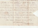 Delcampe - 1834 - K WIV - Portion De Lettre Pliée En Français De Londres ? Vers Paris - Entrée Par Calais - Taxe 15 - ...-1840 Precursores