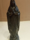 Delcampe - Statuette En Régule Religieux Signé DSR Du XIXème Hauteur 19,5 Cm - Metaal