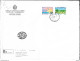 1995 San Marino Mi. 1607-8 FDC Europa: Frieden Und Freiheit - 1995