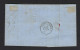 Medaillon 20 Cent Op Brief Van BRUXELLES NORD Naar TIRLEMONT In 1863 ; Details & Staat Zie 3 Scans ! LOT 191 - 1849-1865 Médaillons (Autres)