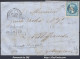 FRANCE N°29B SUR LETTRE GC 436 BELMONT D'AVEYRON AVEYRON + CAD DU 28/04/1869 - 1863-1870 Napoleon III With Laurels