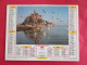 CALENDRIER ALMANACH 1989 LAVIGNE MONT SAINT MICHEL RENTREE DES BATEAUX - Grossformat : 1981-90