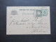 AD Bayern 1897 Ganzsache Mit 5 Pfennig Zusatzfrankatur Als Auslands PK UPU Nach Italien / Venedig - Enteros Postales