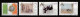 Vatican 2004 : Timbres Yvert & Tellier N° 1352 - 1360 - 1361 - 1362 Et 1363 Oblitérés. - Used Stamps