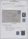 Delcampe - LOT FRANCE - Poste - 60, étude Sur Détachés Multiples, Lettres, Dont "grande Cassure", à étudier - 1871-1875 Ceres